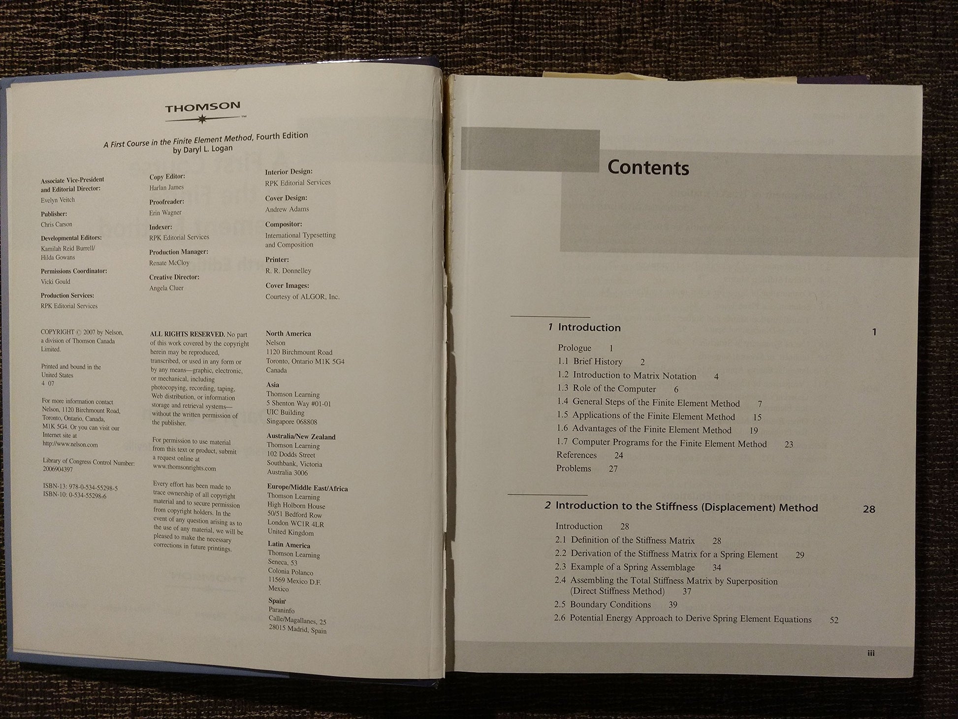 A First Course in the Finite Element Method