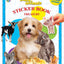 Phidal Baby Animals Sticker Book Treasury - Activity Books for kids, 350 reusable stickers, 96 pages of fun