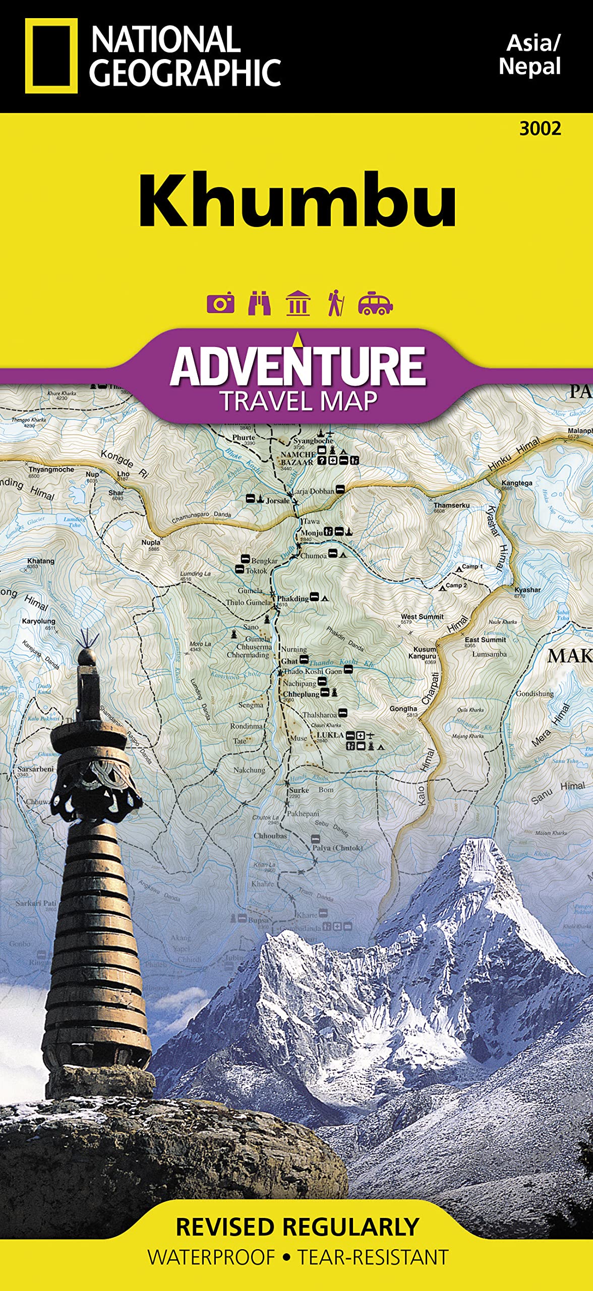 Khumbu Map [Nepal] (National Geographic Adventure Map, 3002)