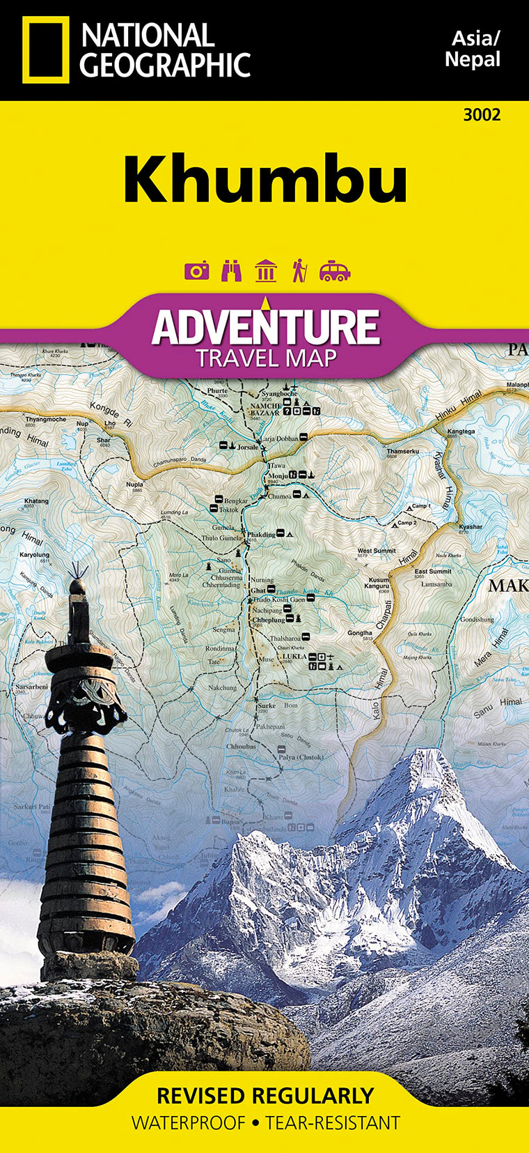 Khumbu Map [Nepal] (National Geographic Adventure Map, 3002)