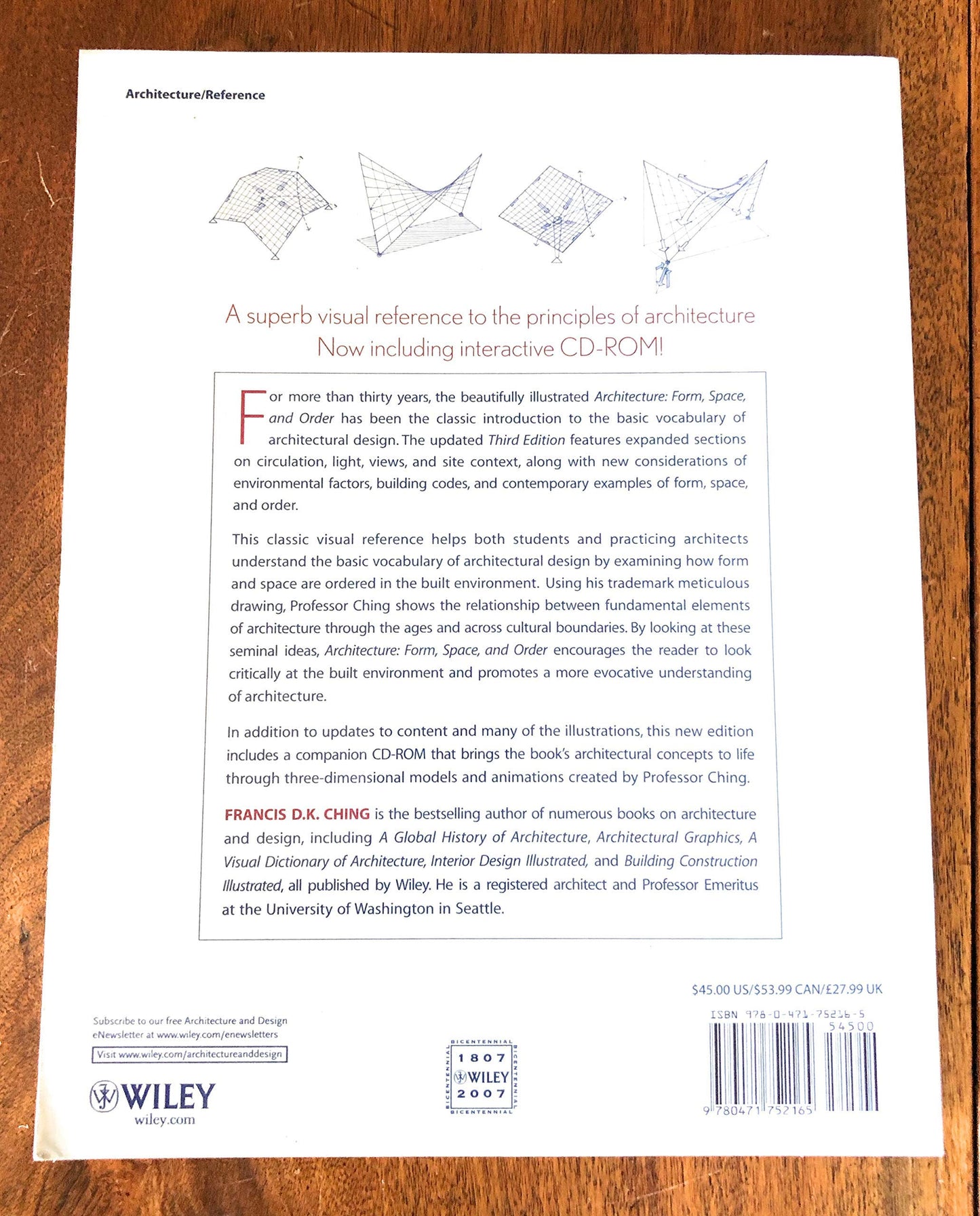 Architecture: Form, Space, & Order