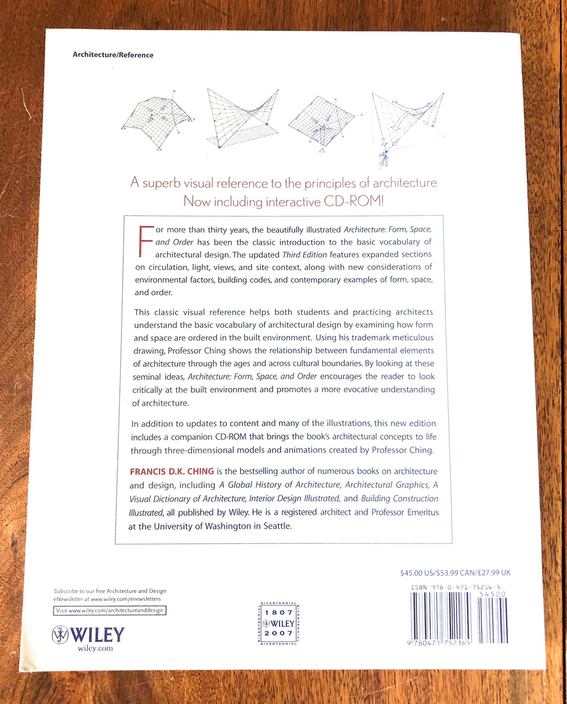 Architecture: Form, Space, & Order