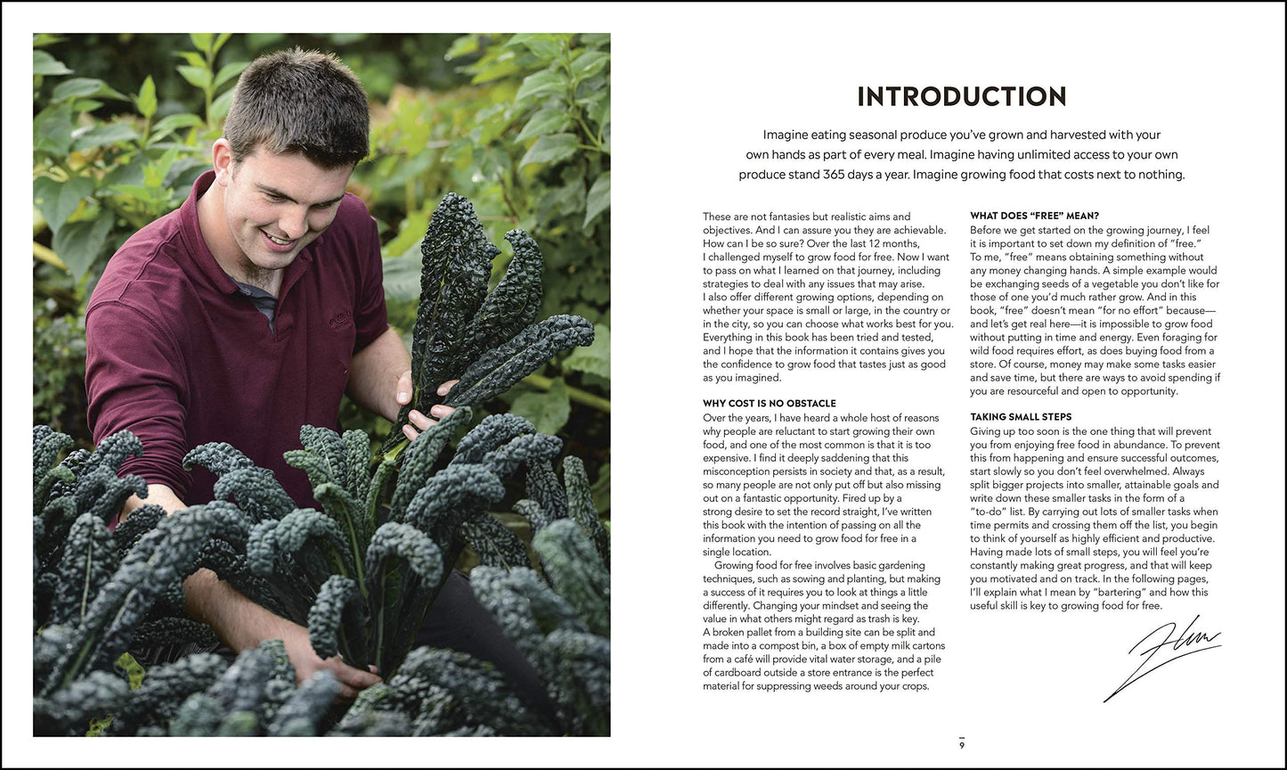 Grow Food For Free: The sustainable, zero-cost, low-effort way to a bountiful harvest