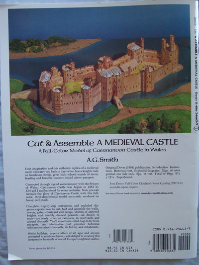 Cut & Assemble a Medieval Castle: A Full-Color Model of Caer