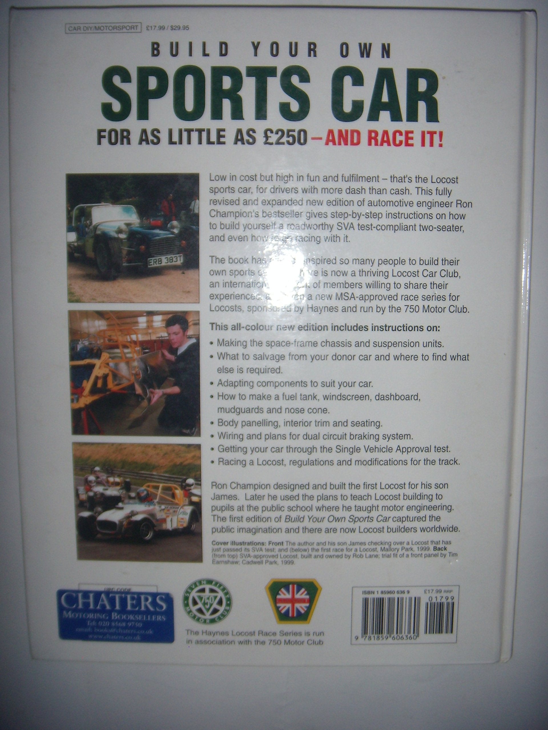 Build Your Own Sports Car for as Little as 250 and Race It!, 2nd Ed.
