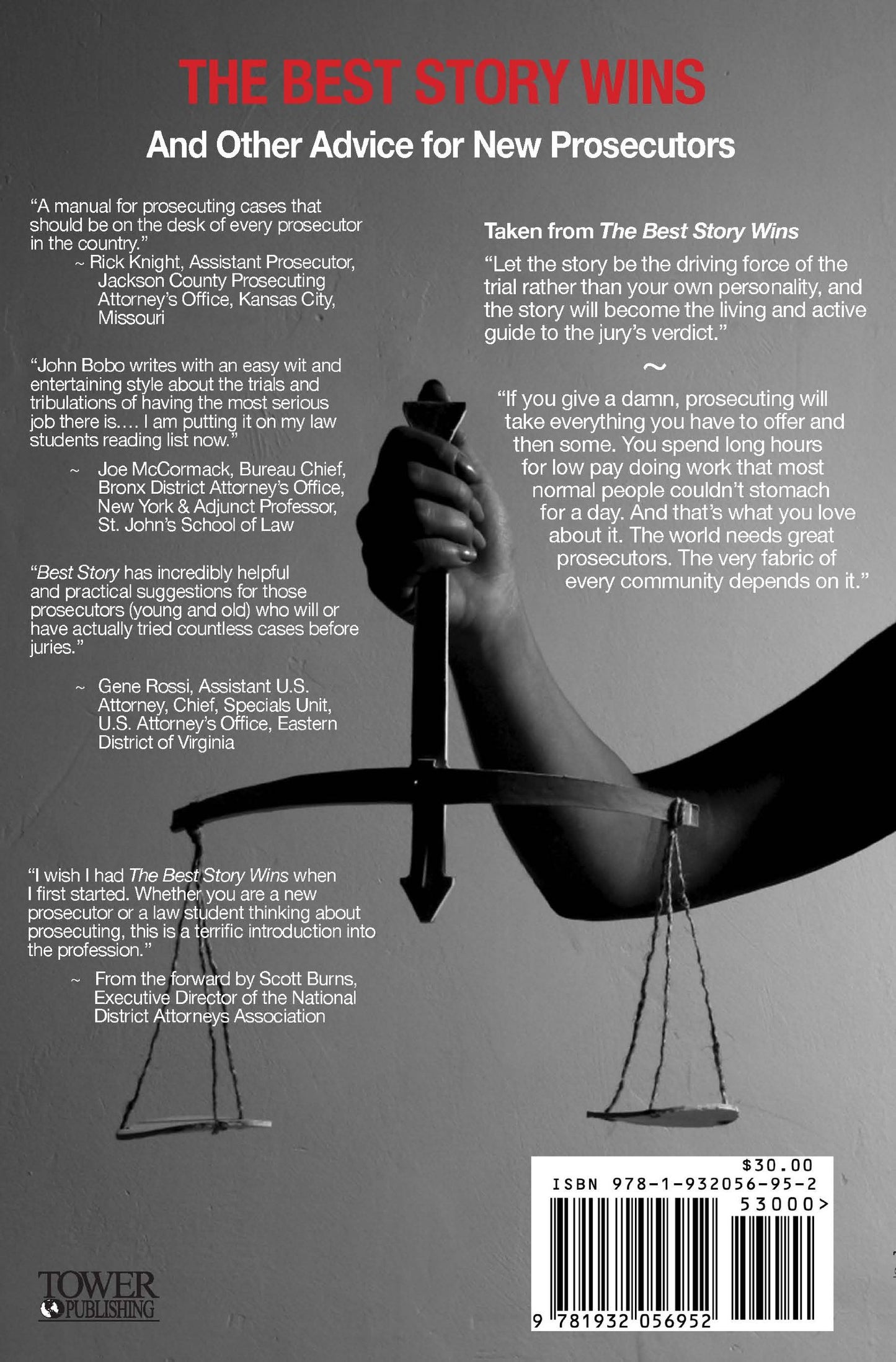 The Best Story Wins: And Other Advice for New Prosecutors