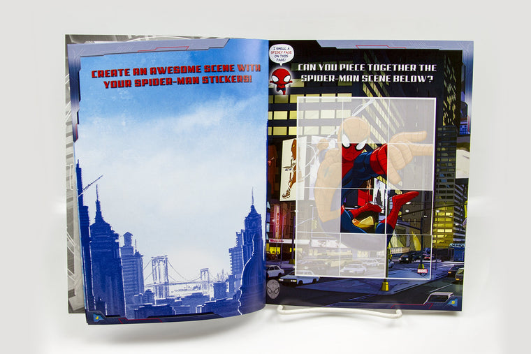 Ultimate Spider-Man: The Really Big Sticker Book! — back cover