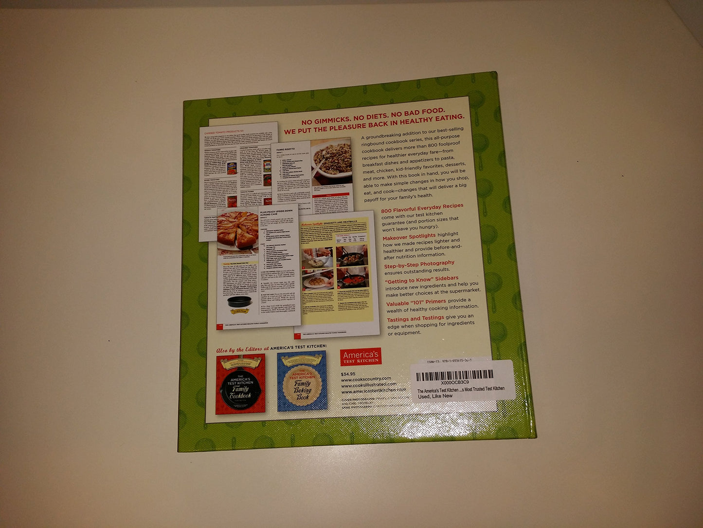 The America's Test Kitchen Healthy Family Cookbook