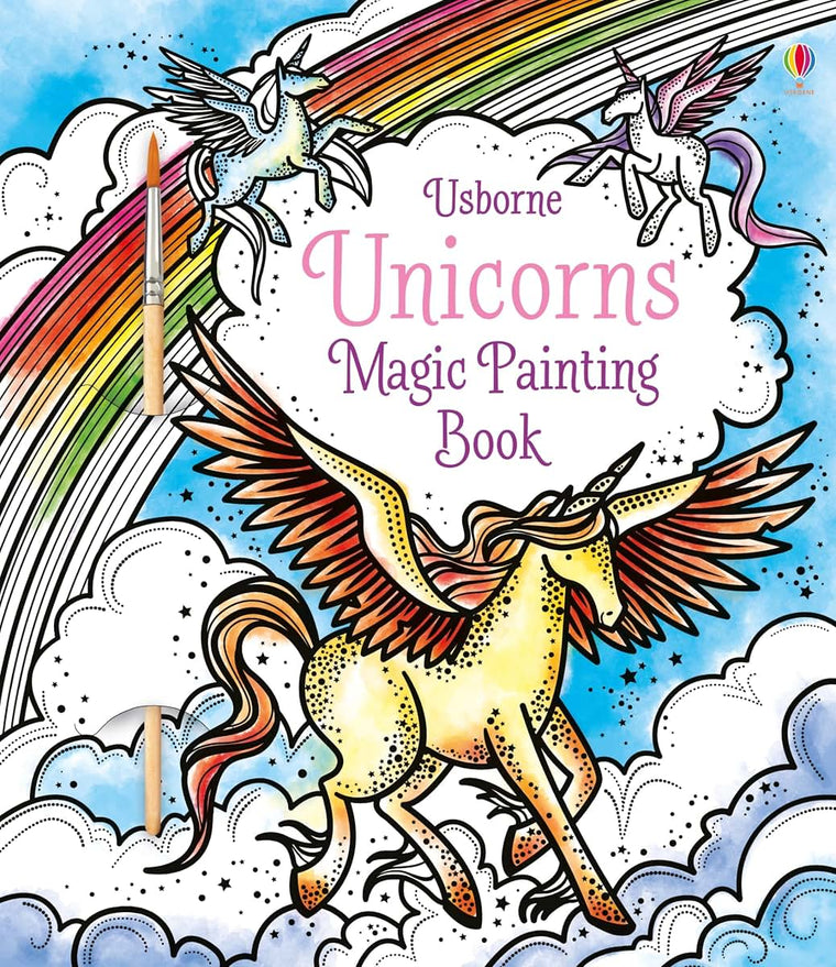 Unicorns Magic Painting Book: An Interactive Water Painting Book About Unicorn Scenes for Children (Ages 5-8)