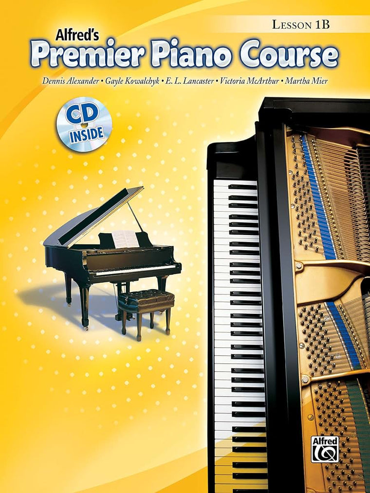 Premier Piano Course Lesson Book, Bk 1B: Book & CD (Premier Piano Course, Bk 1B)