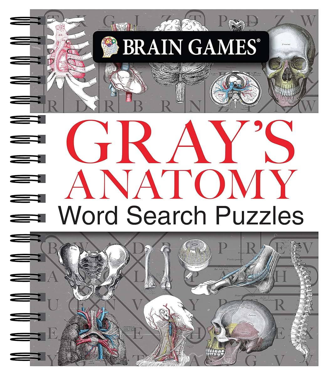 Brain Games - Gray's Anatomy Word Search Puzzles