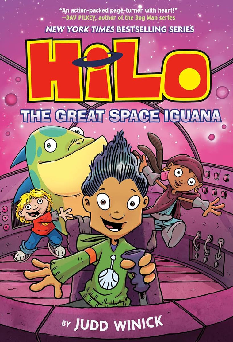 Hilo Book 11: The Great Space Iguana: (A Graphic Novel) by W