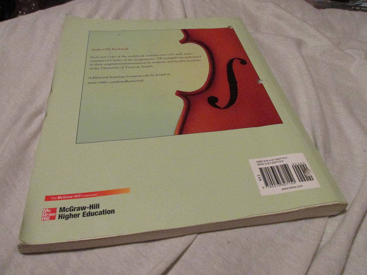 Workbook for Tonal Harmony with an Introduction to Twentieth