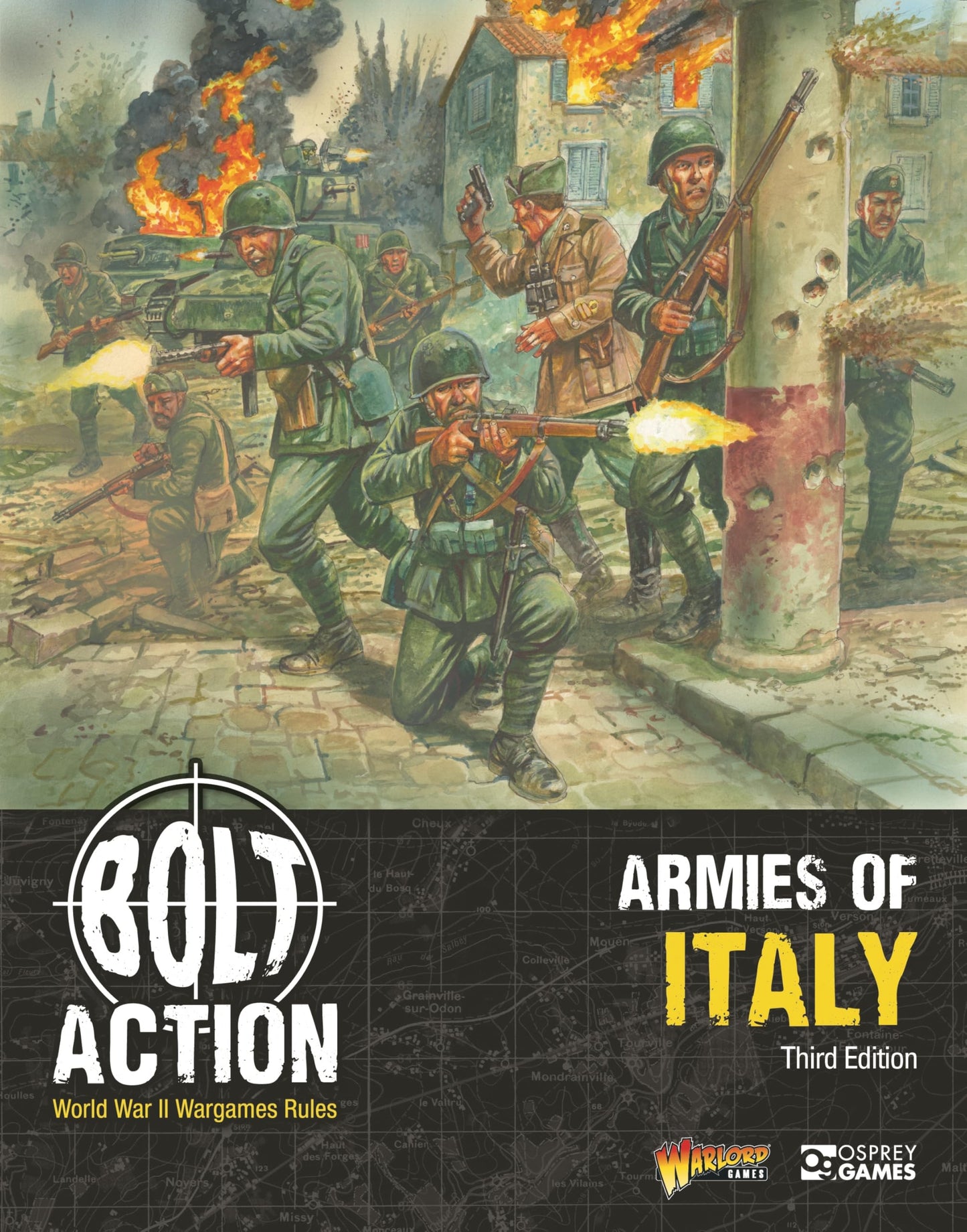Bolt Action: Armies of Italy Third Edition by Osprey Games  World War II Tabletop Wargame Army Supplement  Updated Rules, Units & Force Selection