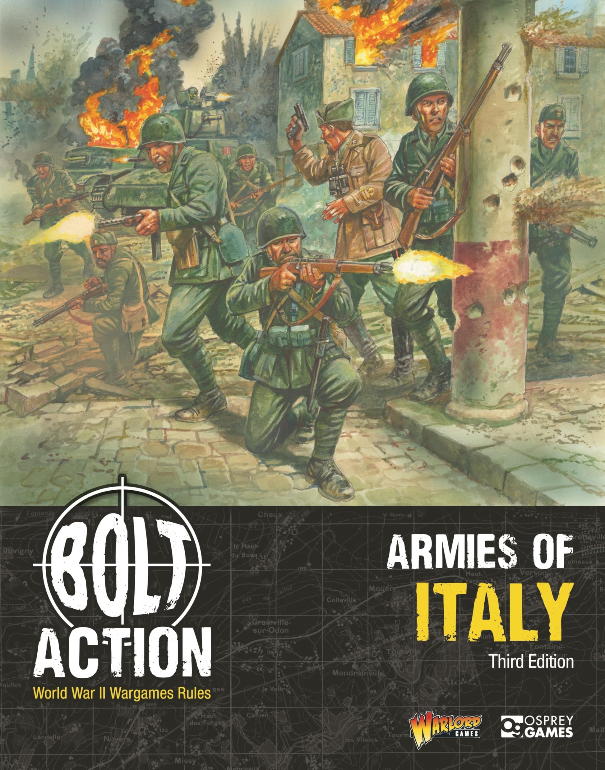 Bolt Action: Armies of Italy Third Edition by Osprey Games  World War II Tabletop Wargame Army Supplement  Updated Rules, Units & Force Selection
