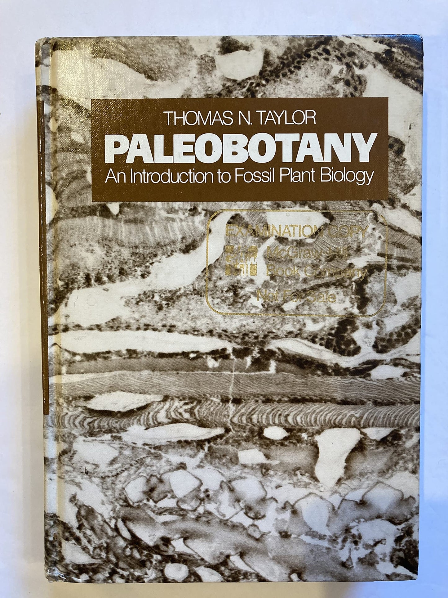 Paleobotany: An Introduction to Fossil Plant Biology by Taylor