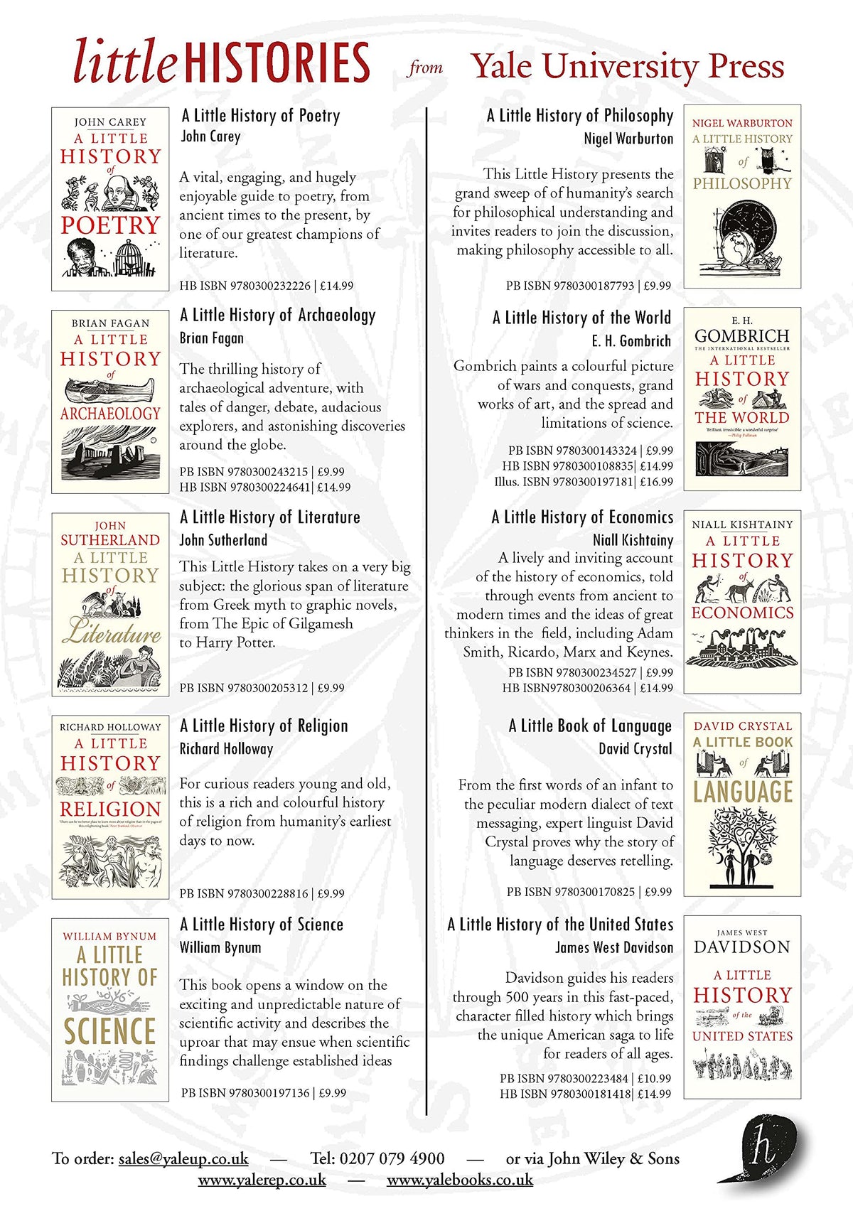 A Little History of Economics (Little Histories)