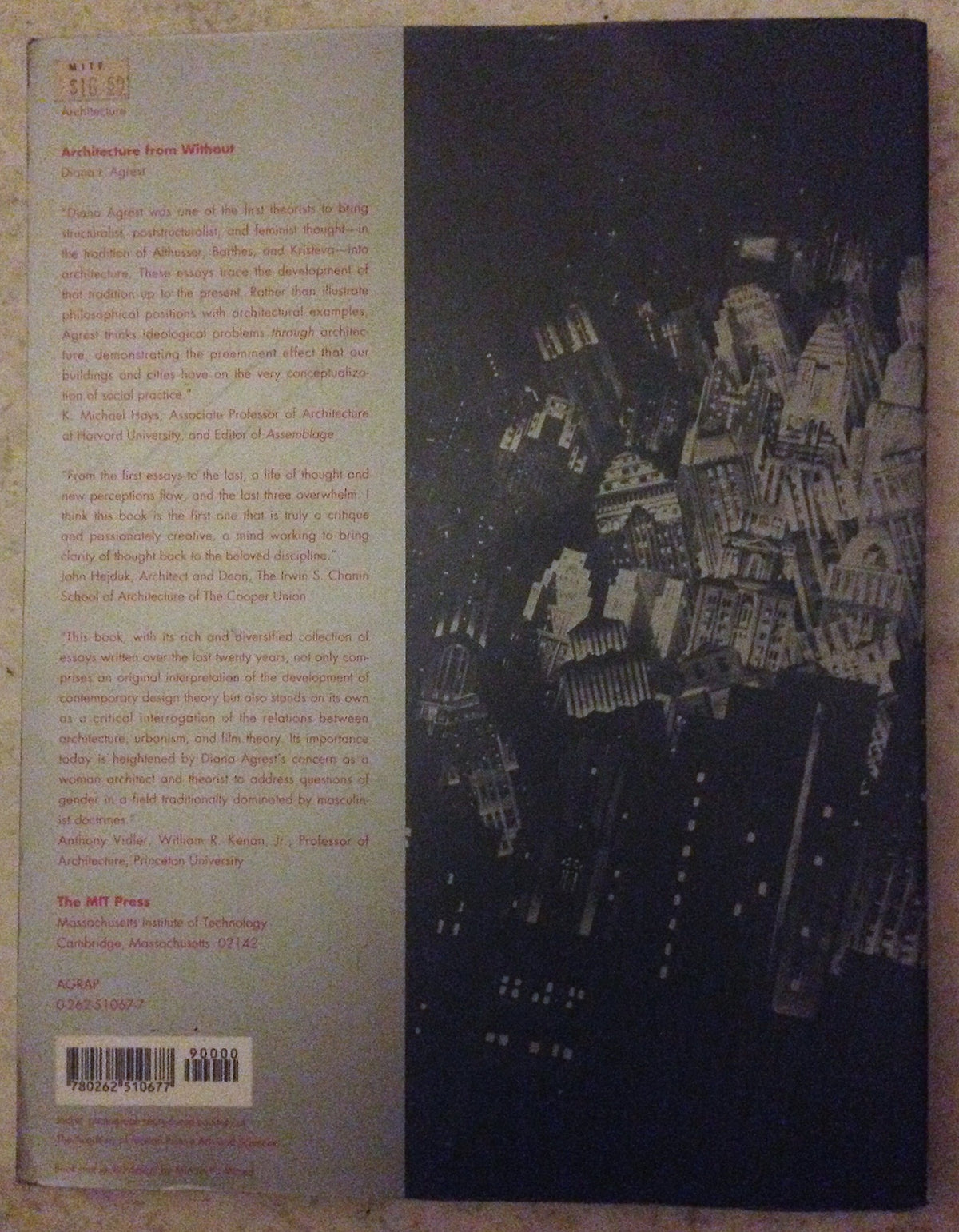 Architecture from Without: Theoretical Framings for a Critical Practice