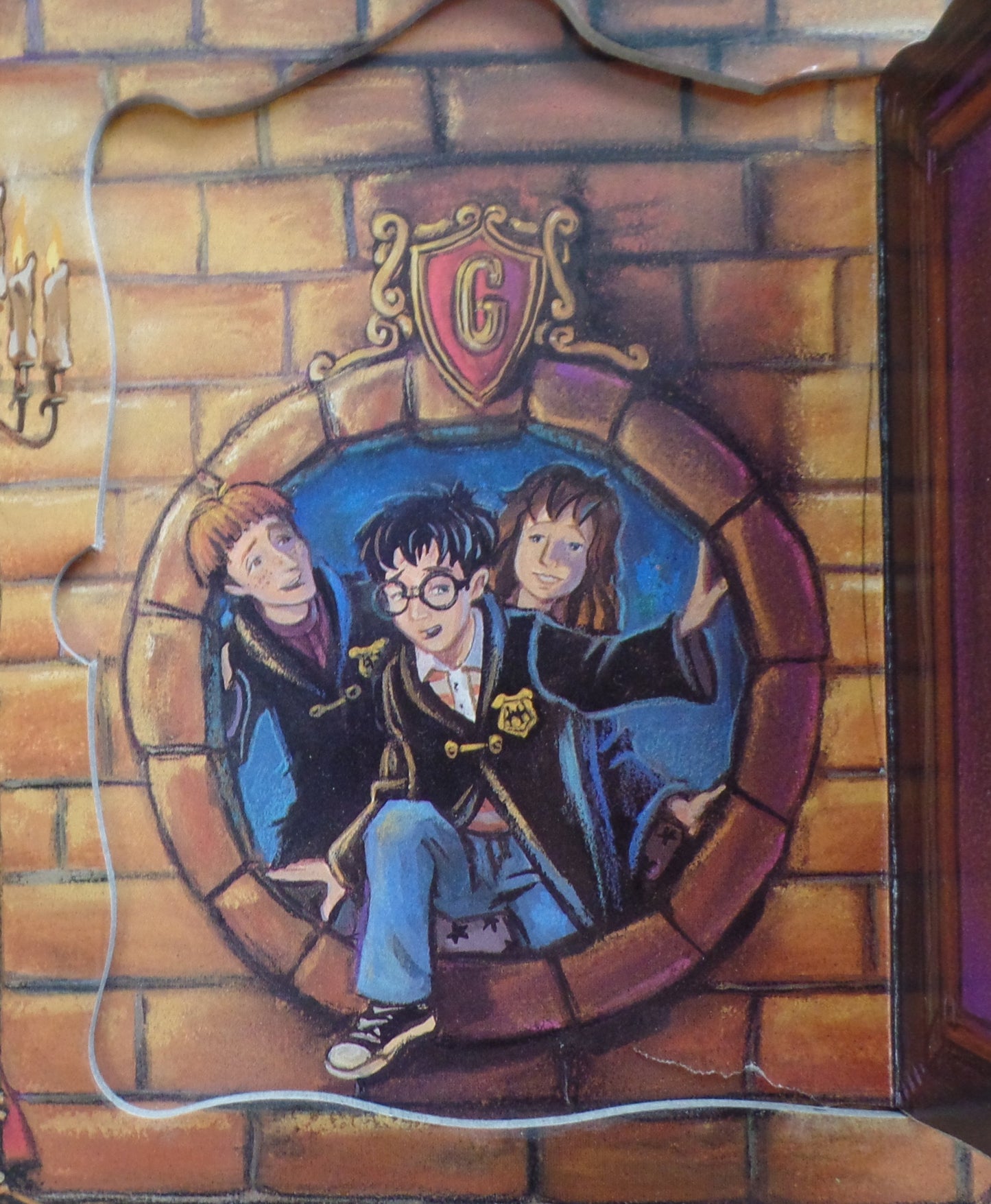 Harry Potter Hogwarts School: A Magical 3-D Carousel by Tong
