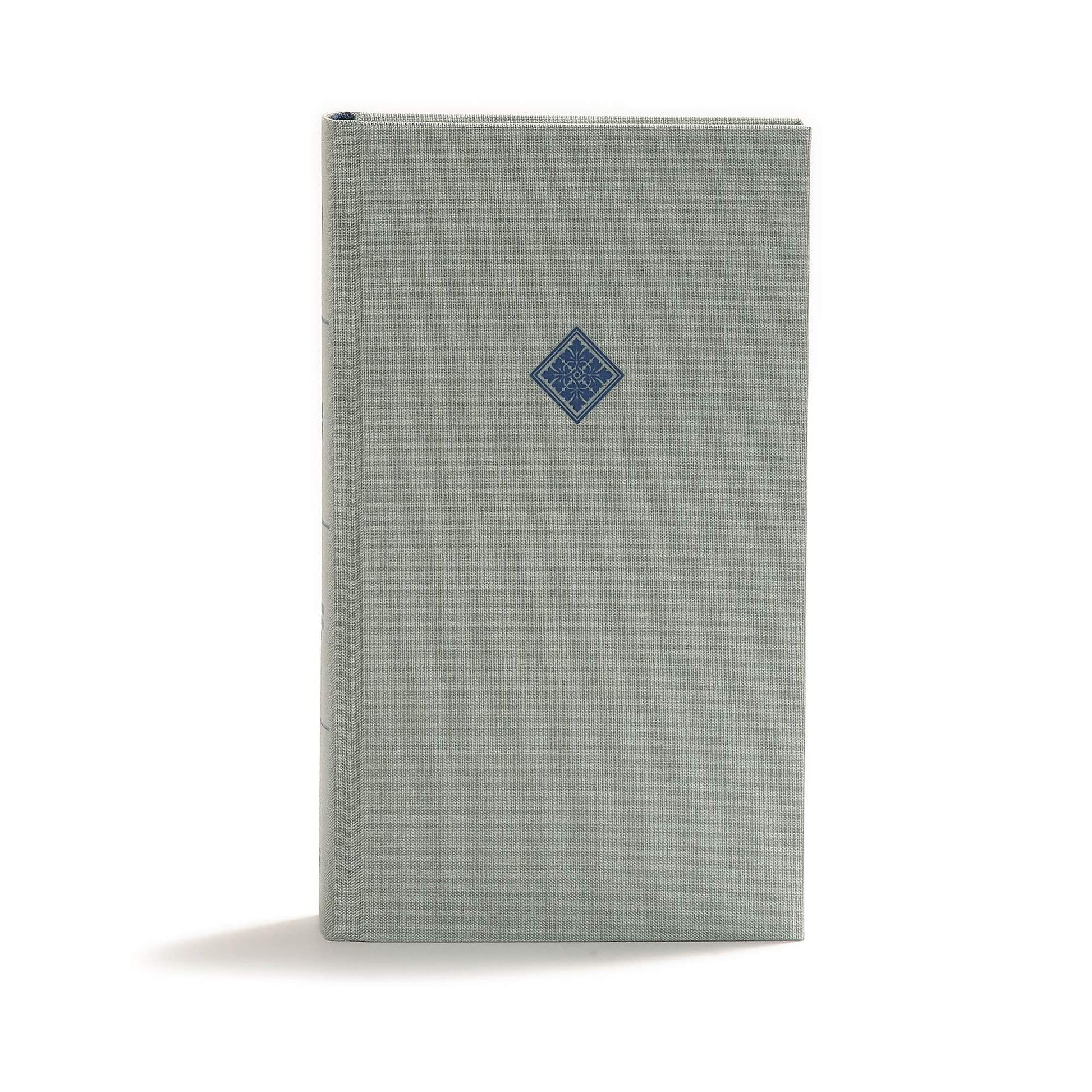 CSB Reader's Bible, Gray Cloth Over Board, Black Letter, Single-Column, Reader's Format, Slip Case, Easy-to-Read Bible Serif Type