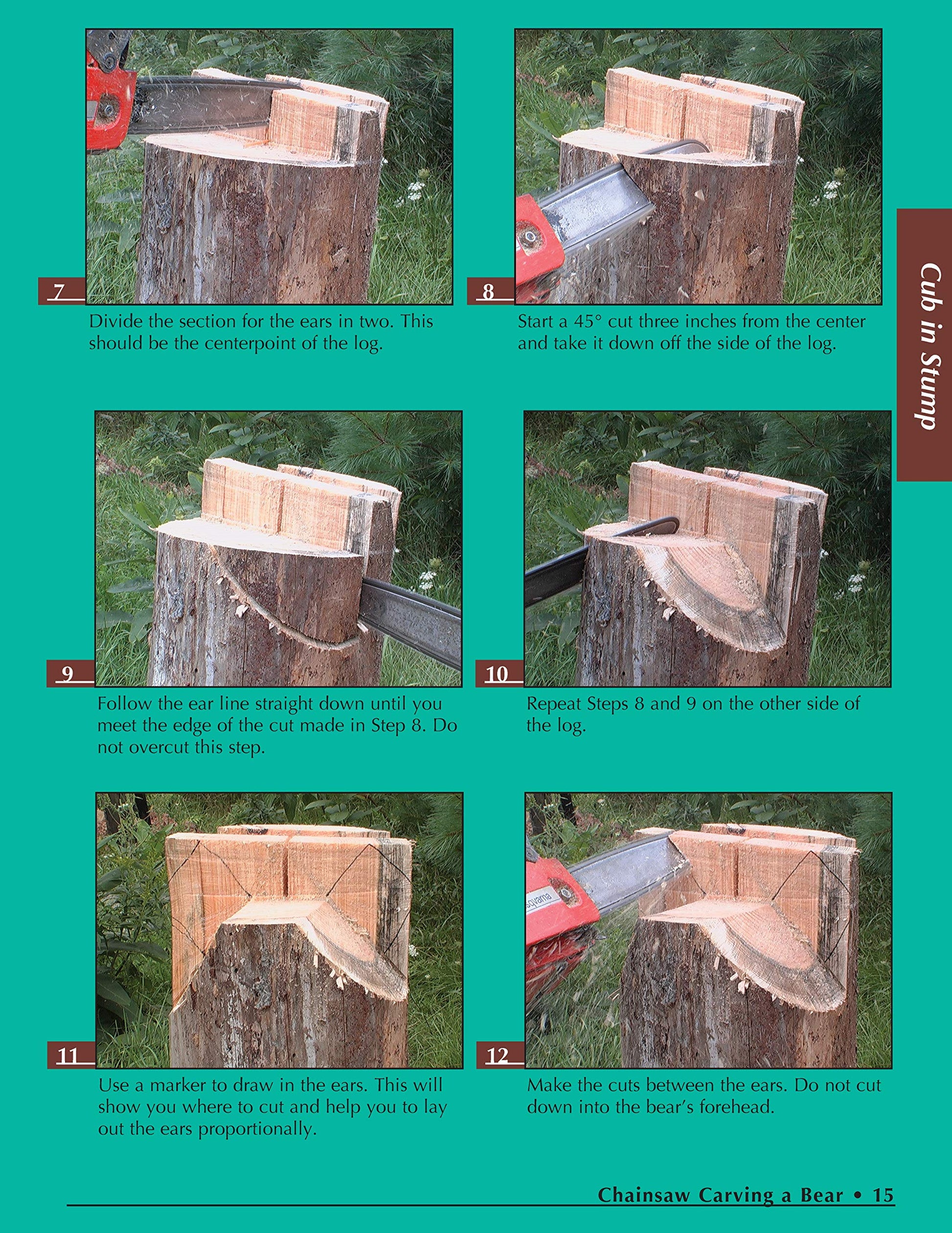 Chainsaw Carving a Bear: A Complete Step-By-Step Guide (Fox Chapel Publishing) Beginner-Friendly Details and Easy-to-Follow Illustrated Instructions for How to Carve Realistic and Caricature Bears