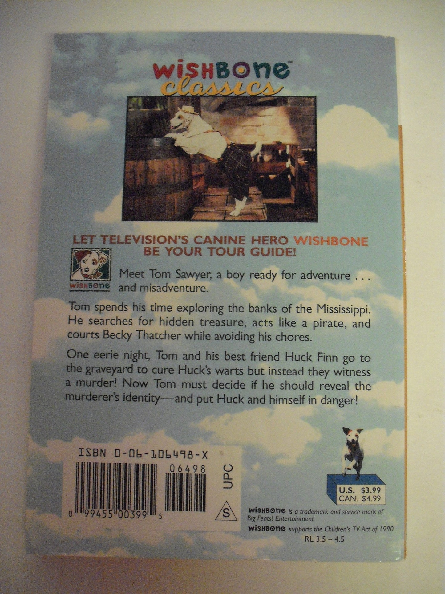 Wishbone Classic #11 Adv of Tom Sawyer (Wishbone, 11)