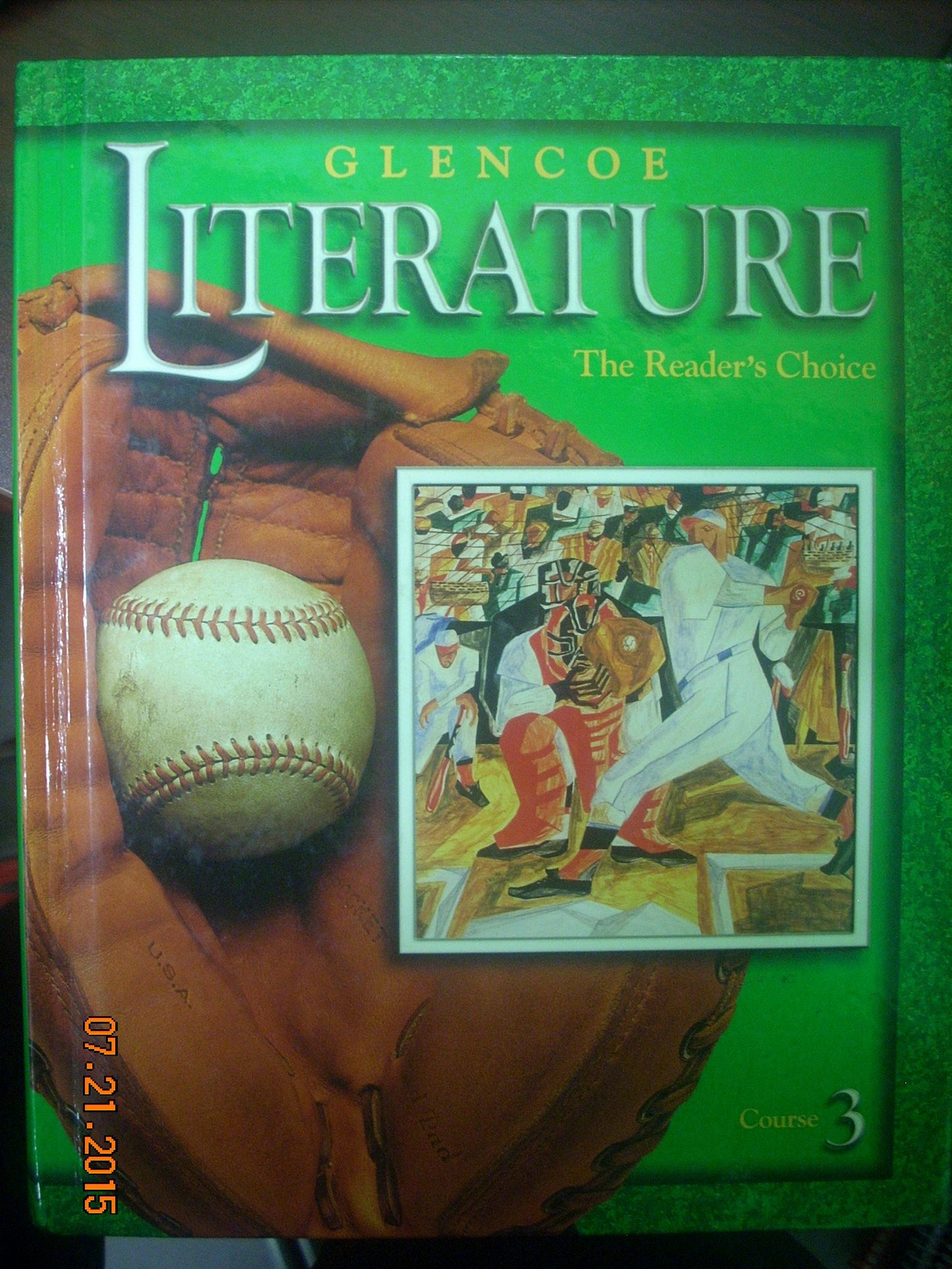 Glencoe Literature  2002 Course 3 Grade 8 : The Reader's Choice