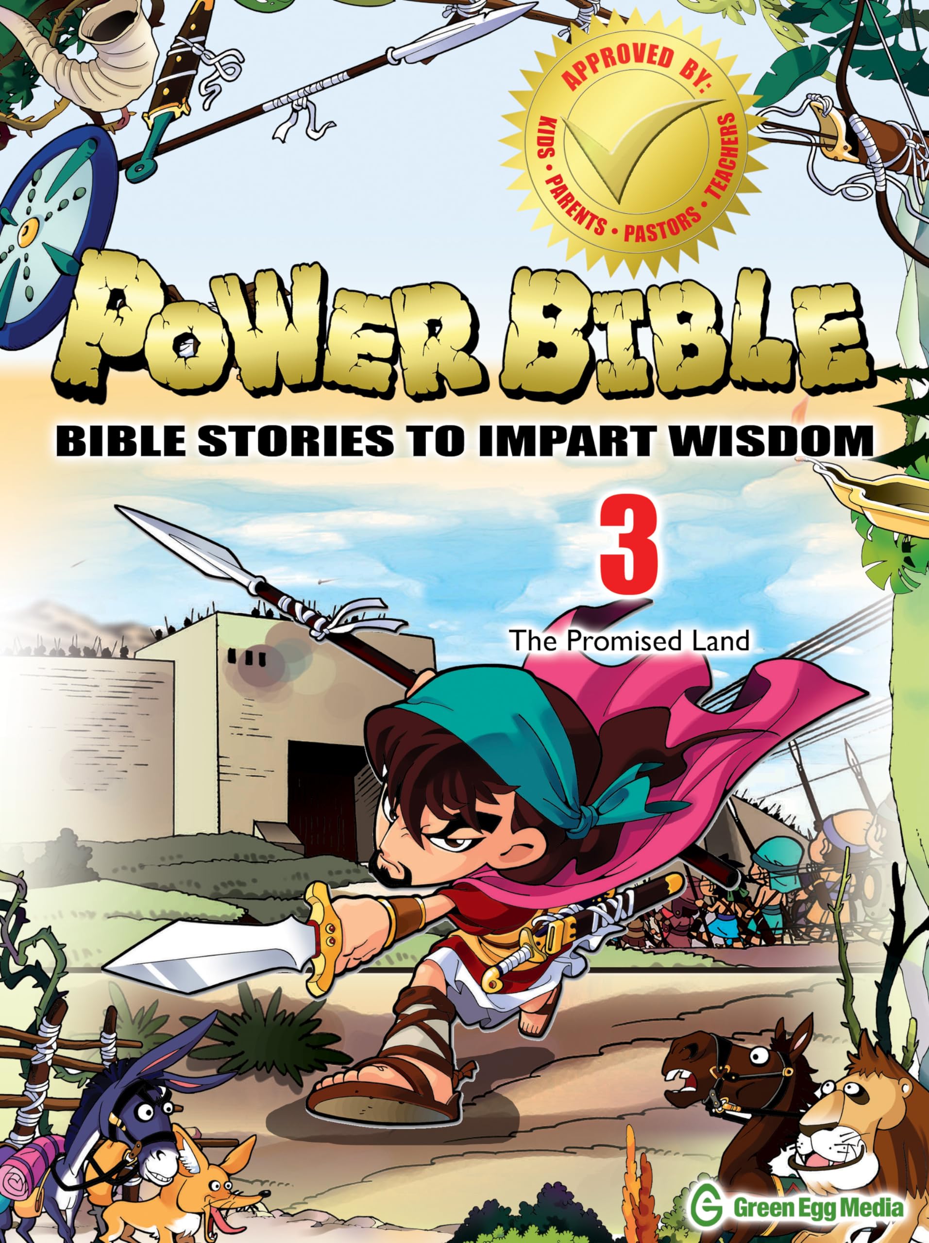 Power Bible: Bible Stories to Impart Wisdom, # 3 - The Promise Land (Power Bible: Bible Stories to Impart Wisdom)