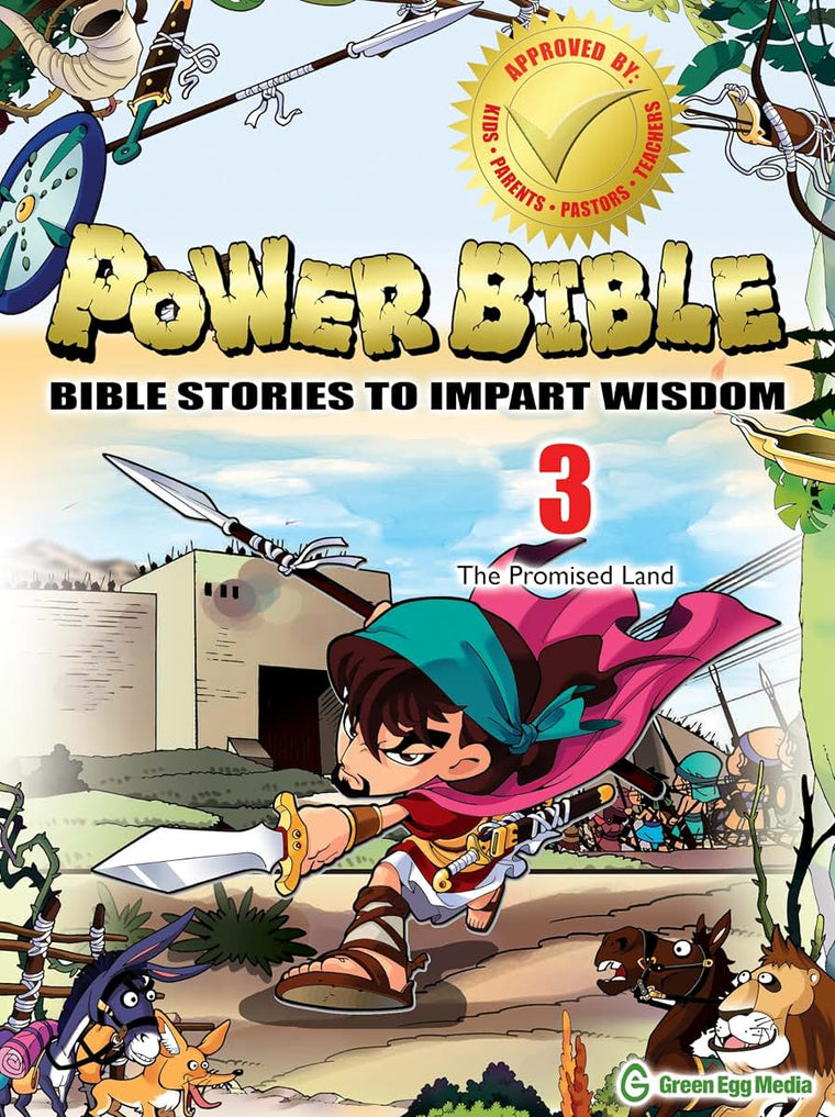 Power Bible: Bible Stories to Impart Wisdom, # 3 - The Promise Land (Power Bible: Bible Stories to Impart Wisdom)