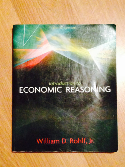 Introduction to Economic Reasoning