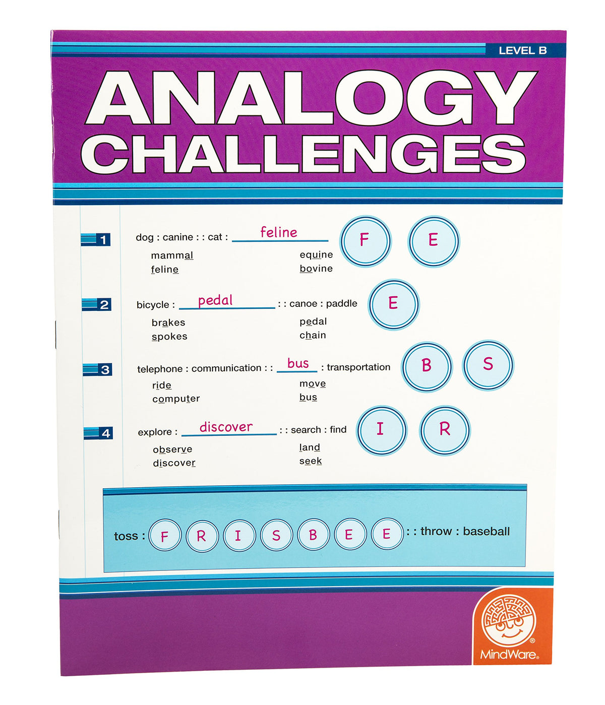 MindWare Analogy Challenges: Level B