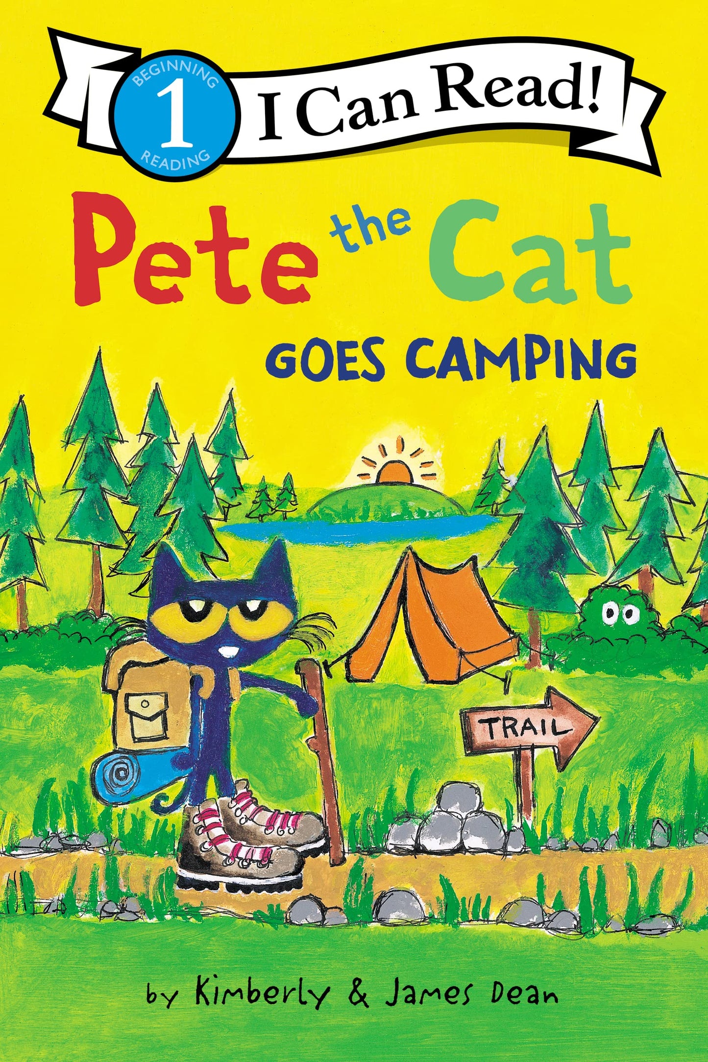 Pete the Cat Goes Camping: A Fun Nature Story for Children (Ages 4-8) (I Can Read Level 1)