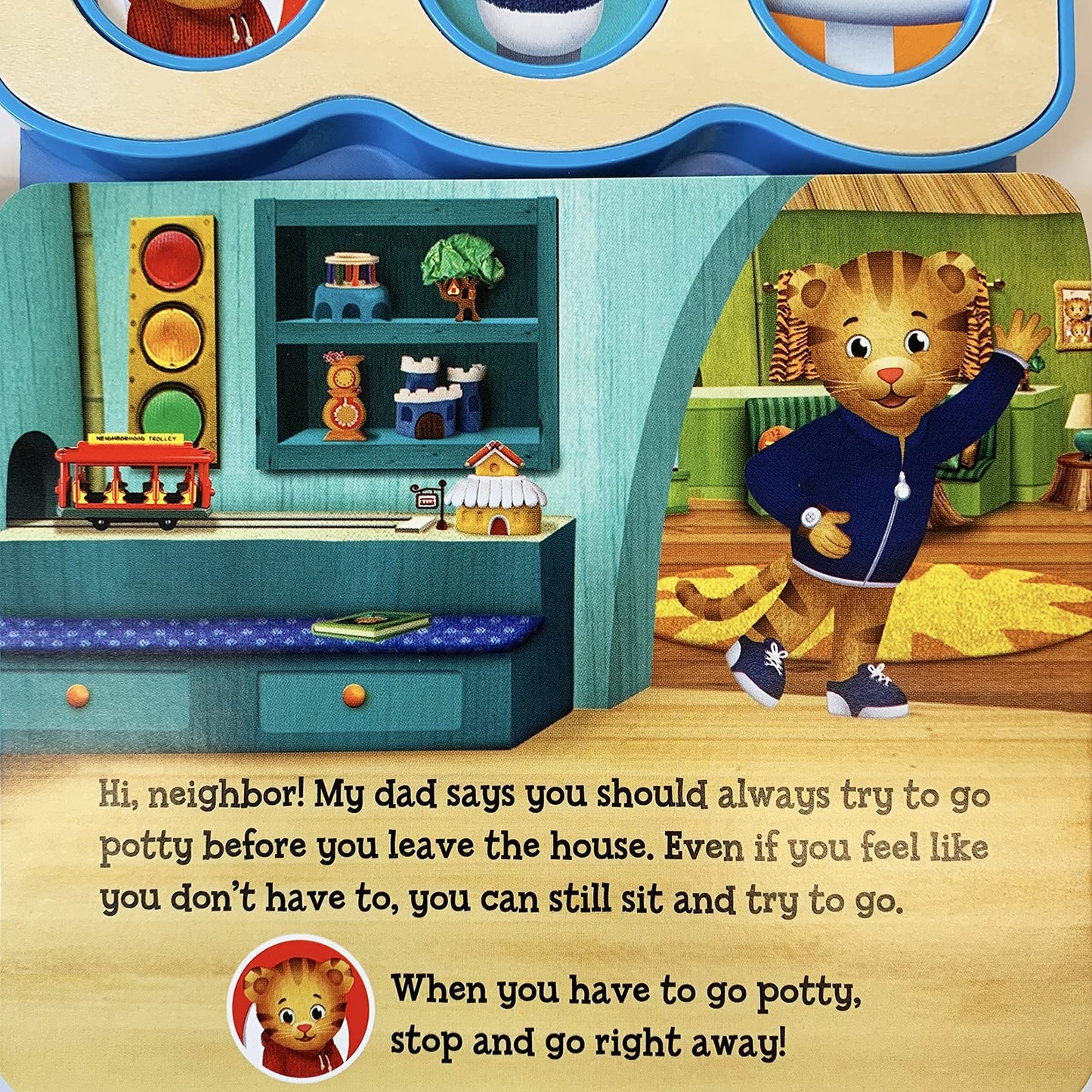 Daniel Tiger's Potty Time! Children's Toilet Training Sound Book