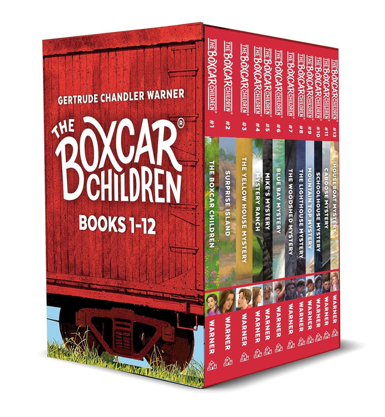 The Boxcar Children Bookshelf (The Boxcar Children Mysteries, Books 1-12)