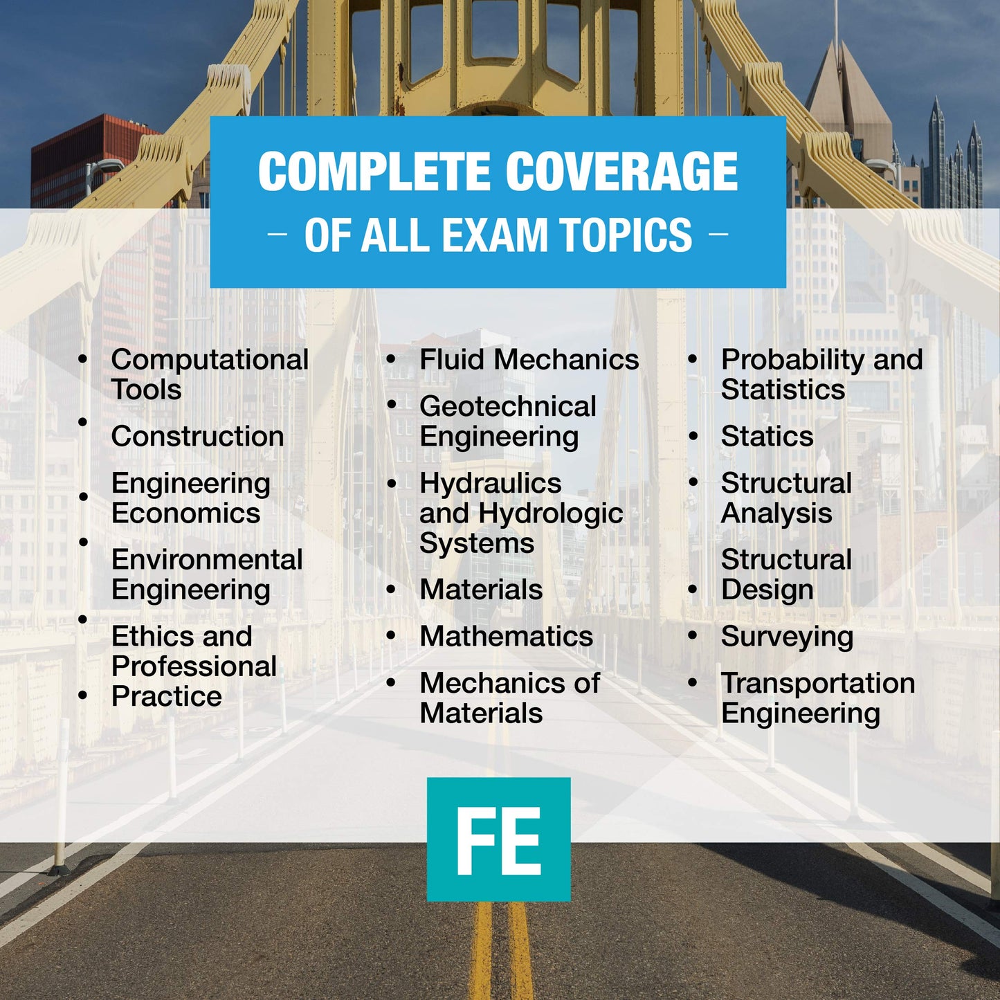 PPI FE Civil Review From the Trusted Expertise of Michael R. Lindeburg with Solved Example Problems and Step by Step Solutions for a Comprehensive Review of the 2026 NCEES Computer Based FE Exam