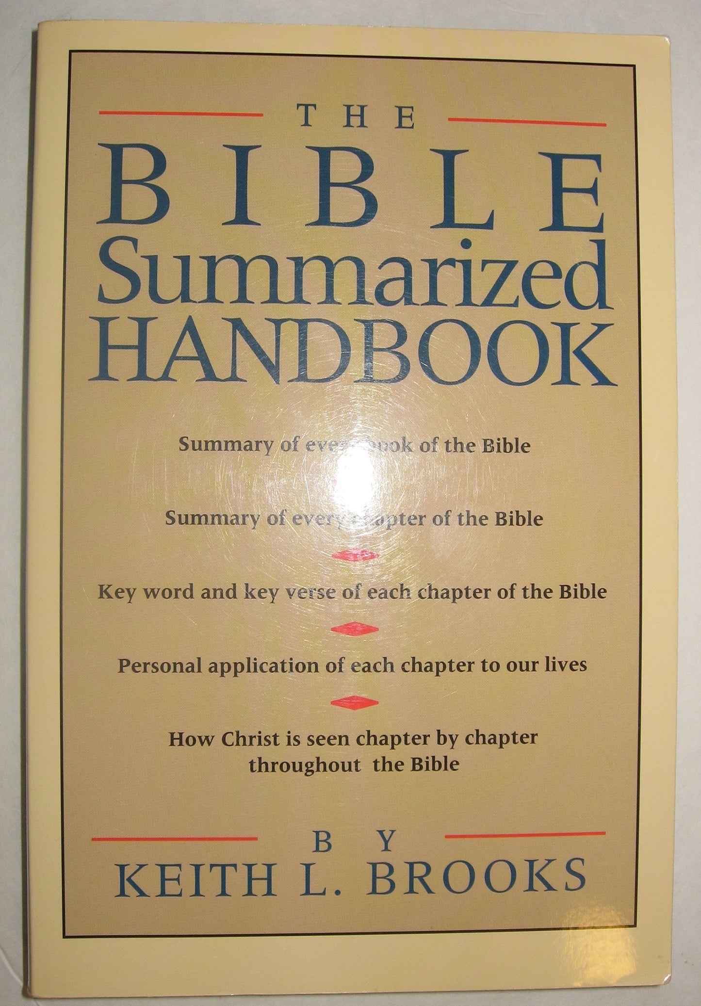 The Bible Summarized Handbook