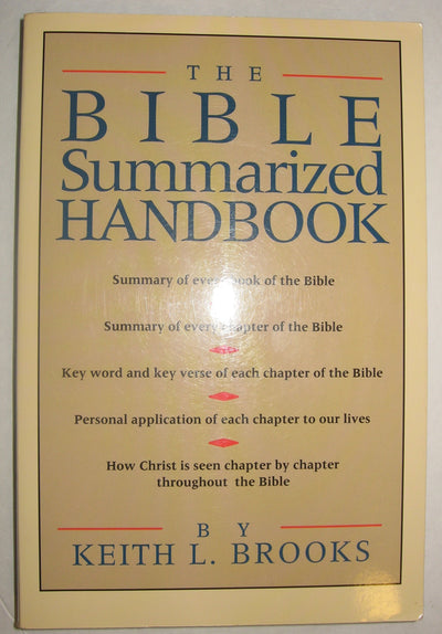 The Bible Summarized Handbook