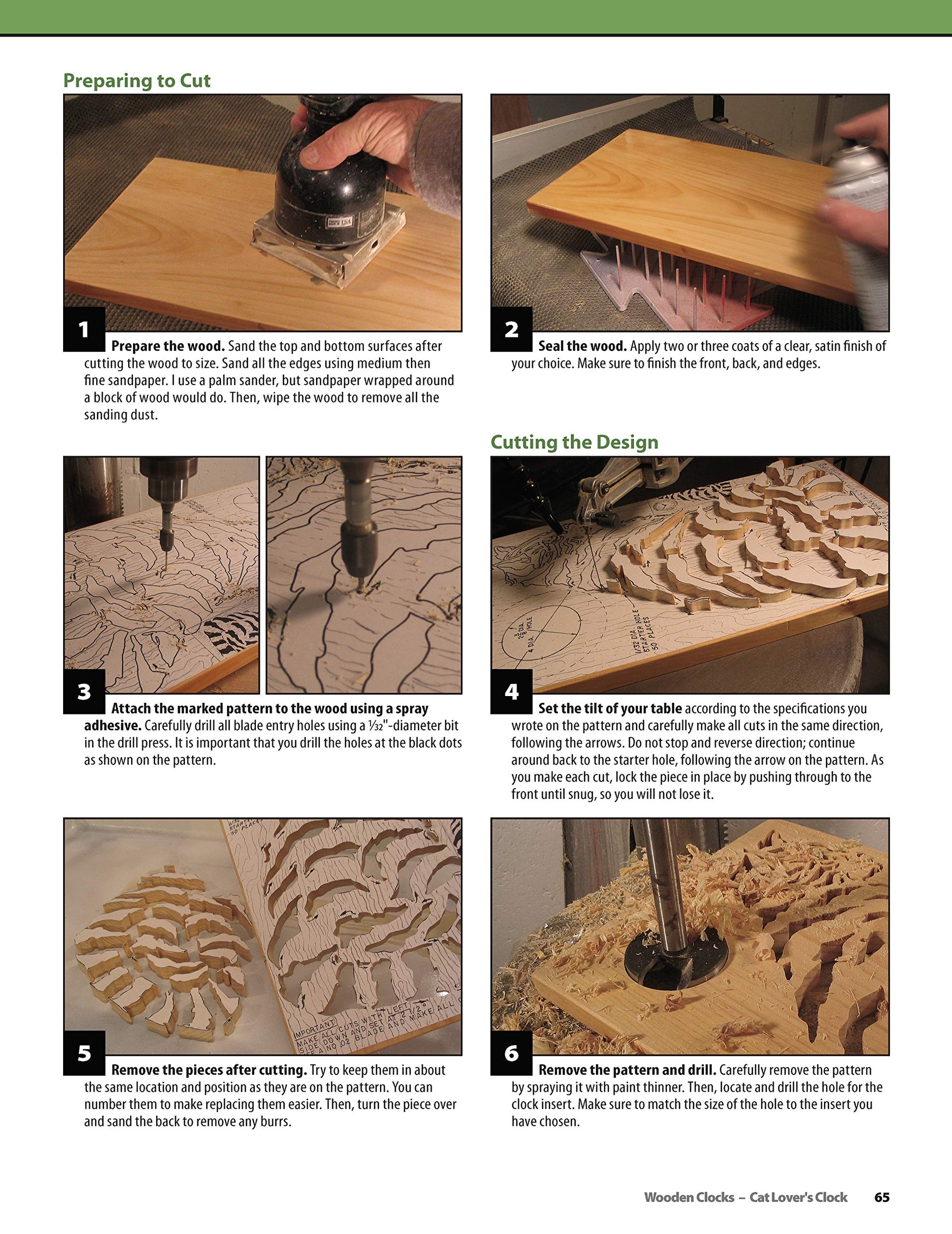 Wooden Clocks: 31 Favorite Projects & Patterns (Fox Chapel Publishing) Cases for Grandfather, Pendulum, Desk Clocks & More with Your Scroll Saw; Includes Beginner, Intermediate, and Advanced Designs