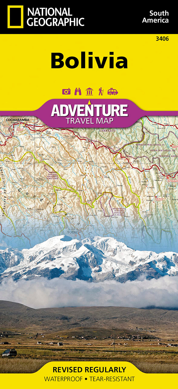 Bolivia Map (National Geographic Adventure Map, 3406)