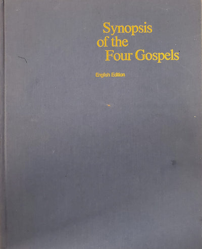 Synopsis of the Four Gospels by Kurt Aland