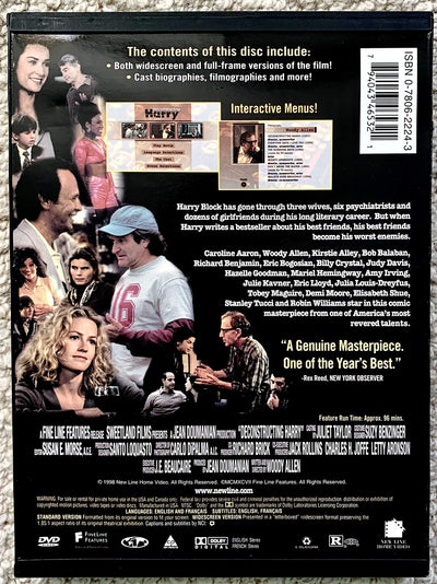 Deconstructing Harry [DVD]