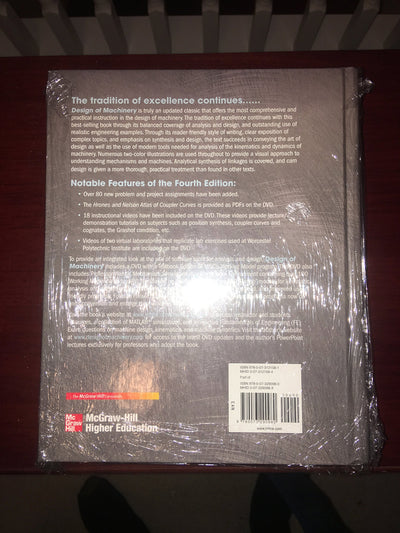 Design of Machinery with Student Resource DVD by Norton, Rob