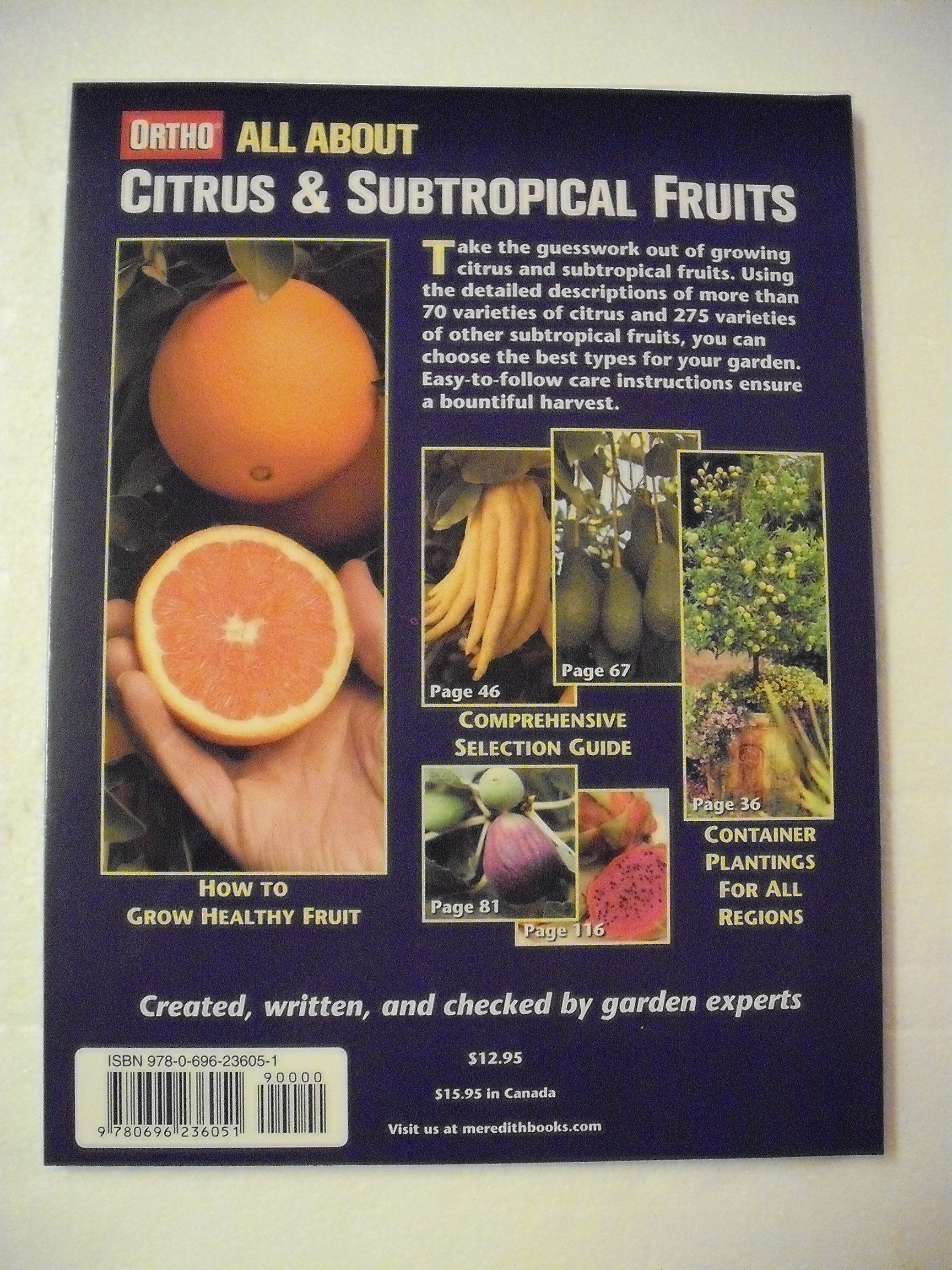 All About Citrus and Subtropical Fruits