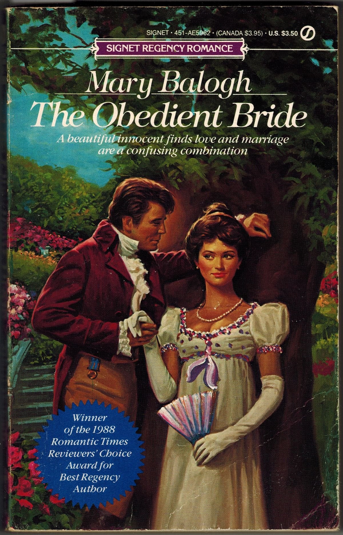 The Obedient Bride (Signet Regency Romance) by Mary Balogh
