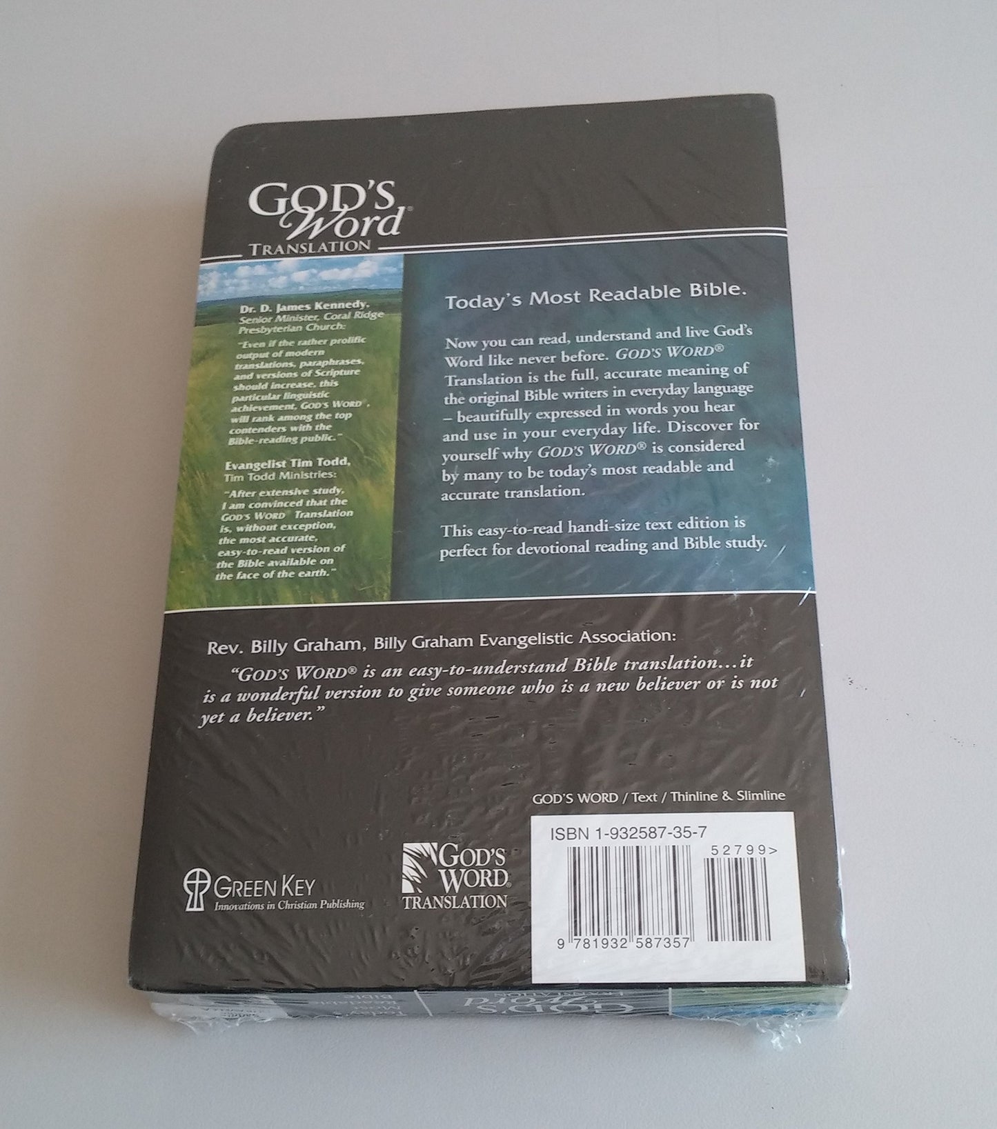 GOD'S WORD Handi-Size Text Saddle Duravella