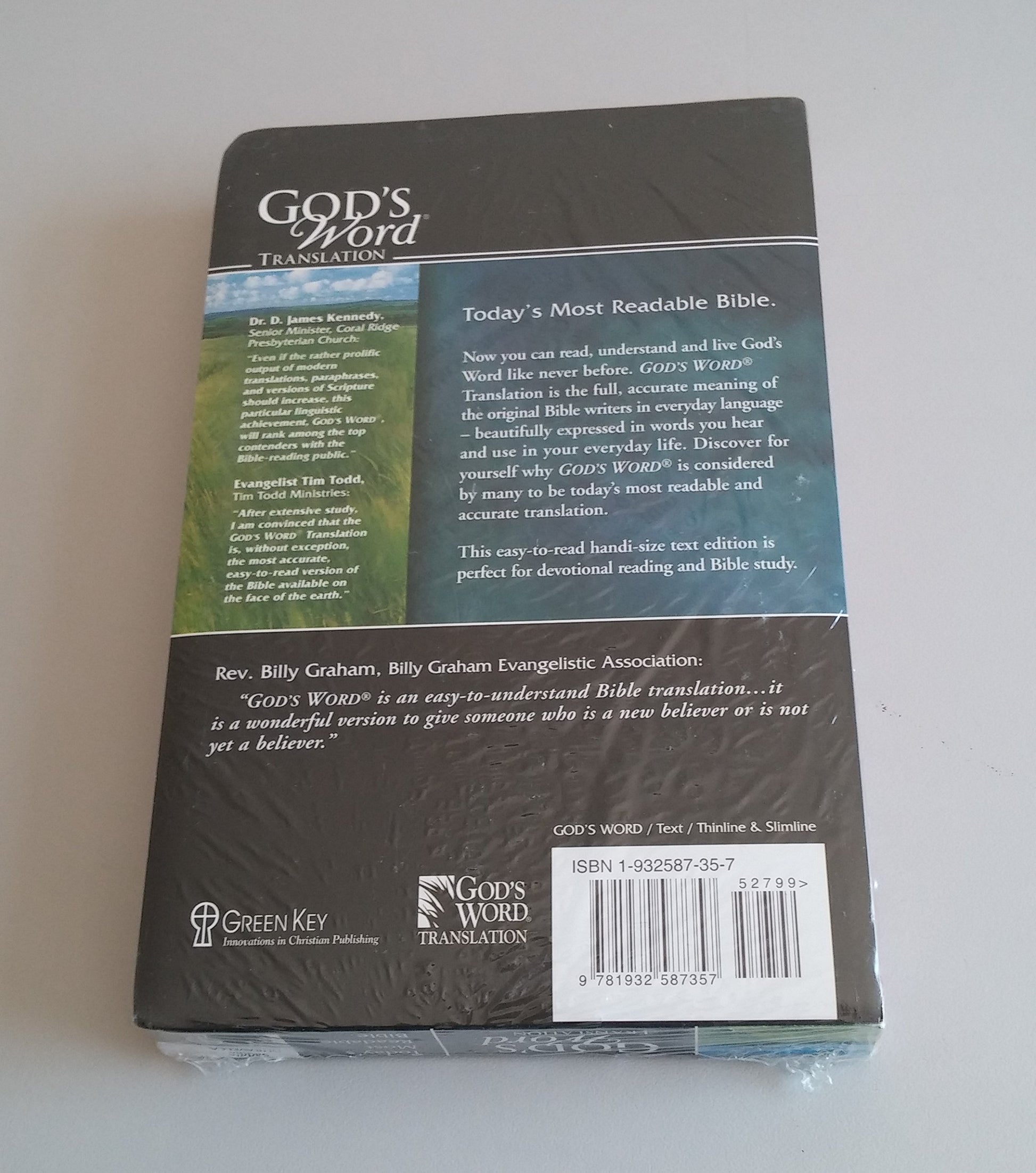 GOD'S WORD Handi-Size Text Saddle Duravella