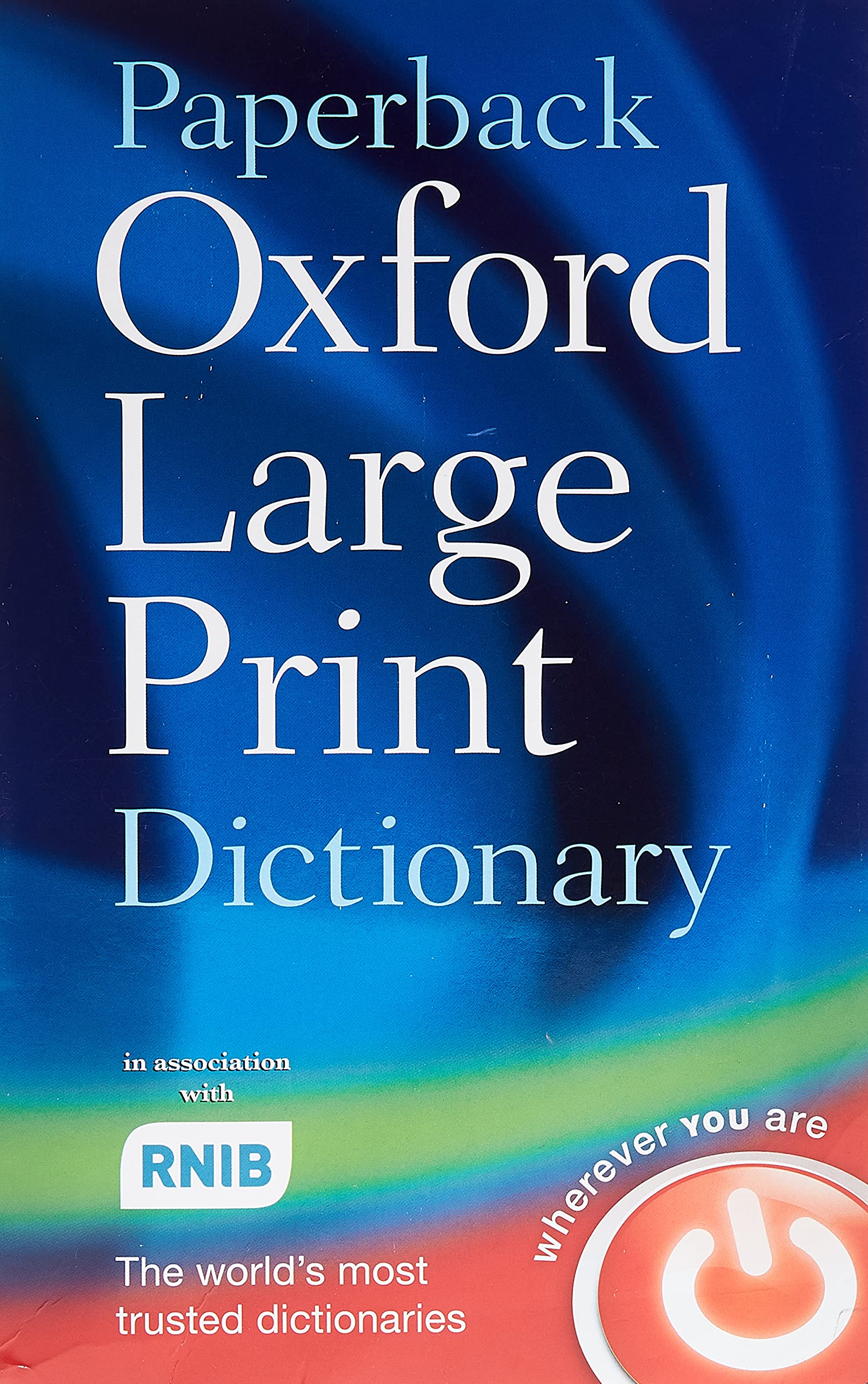Paperback Oxford Large Print Dictionary