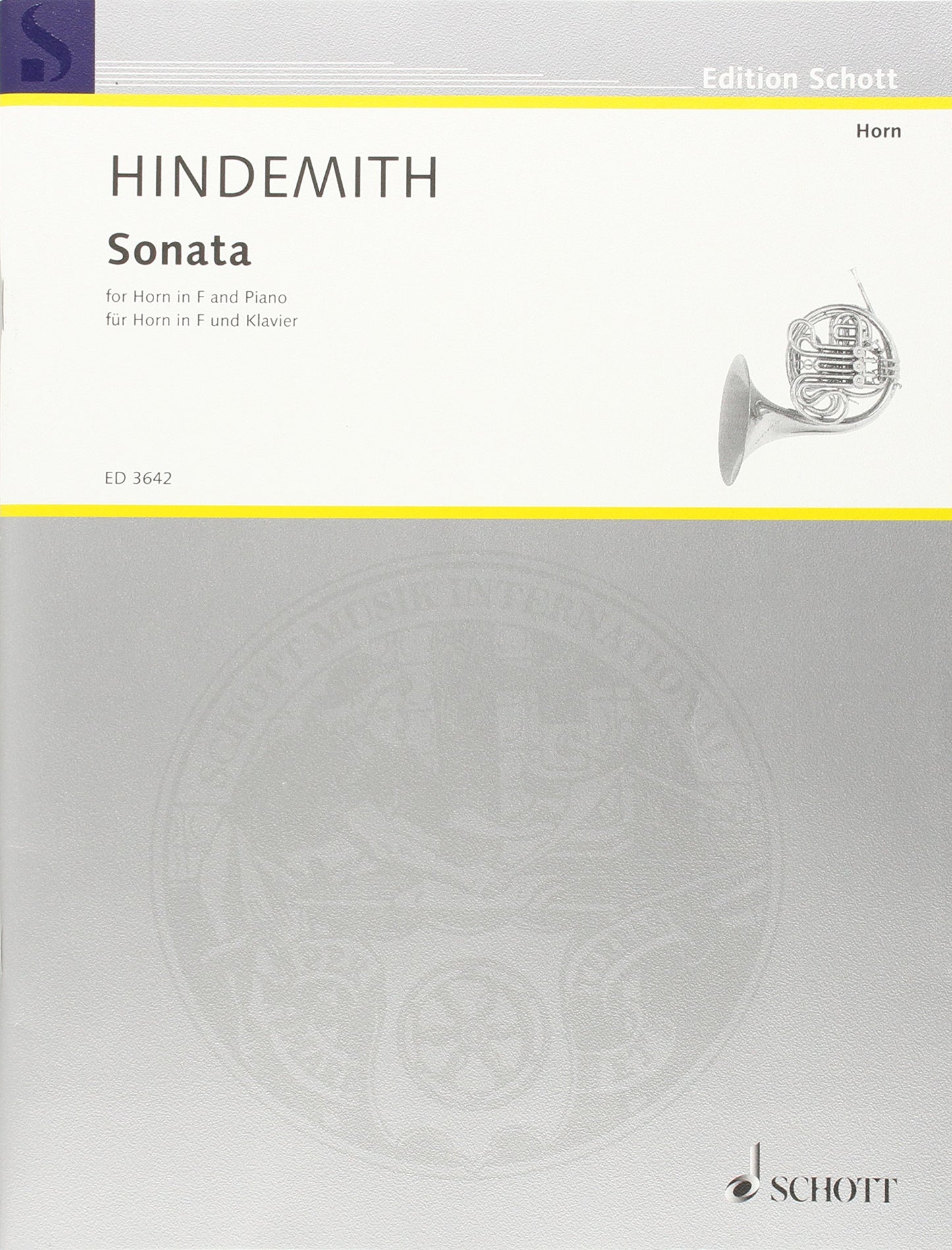 Sonata (1939): French Horn and Piano