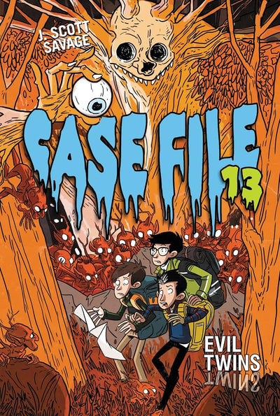 Case File 13 #3: Evil Twins: A Frighteningly Funny Middle Grade Adventure About Shape-Shifting Monsters and Mischief for Kids (Ages 8-12)