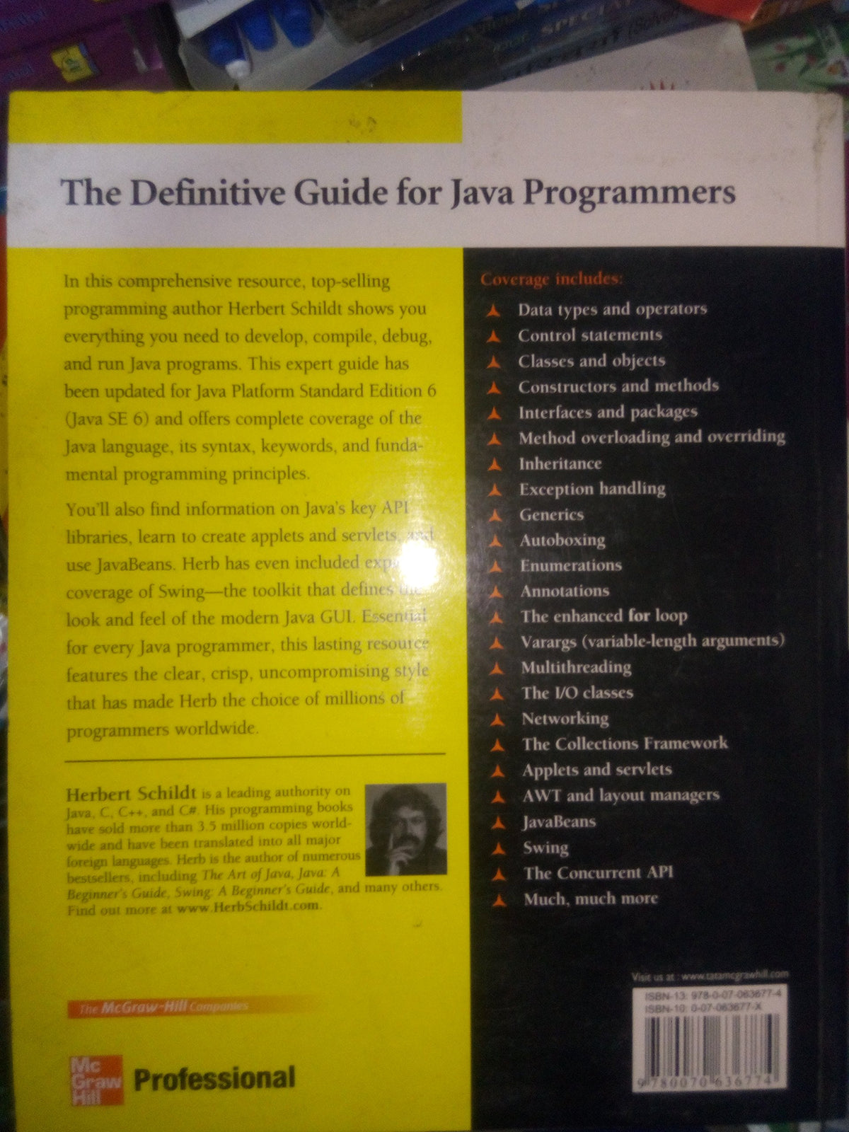Java: The Complete Reference (Osborne Complete Reference Series)
